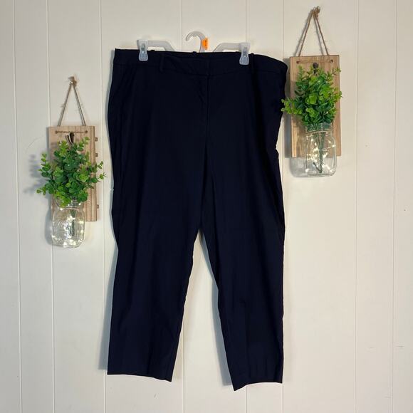 Women's Worthington Petite Navy Capris 16p - Picture 1 of 4